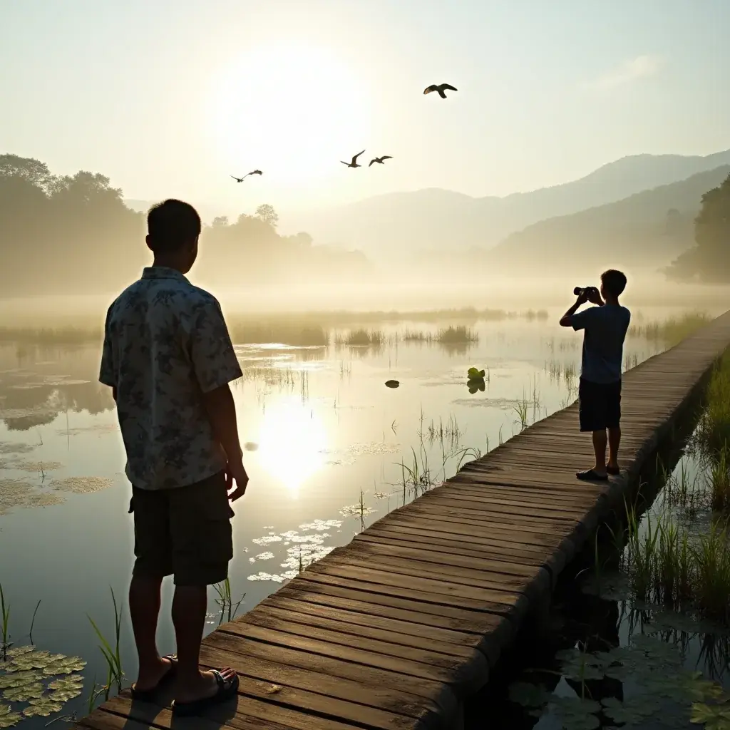 Supporting visual content